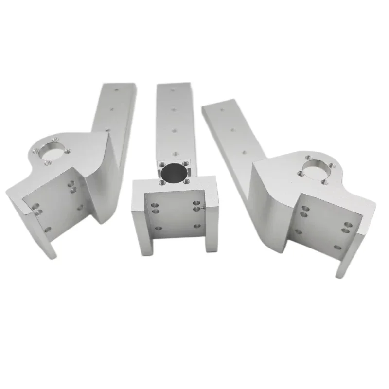 

sliver Mercury Zero G Ender5 Pro Plus Hydra aluminum CNC machined Z axis left/right rear arm mini tank kit