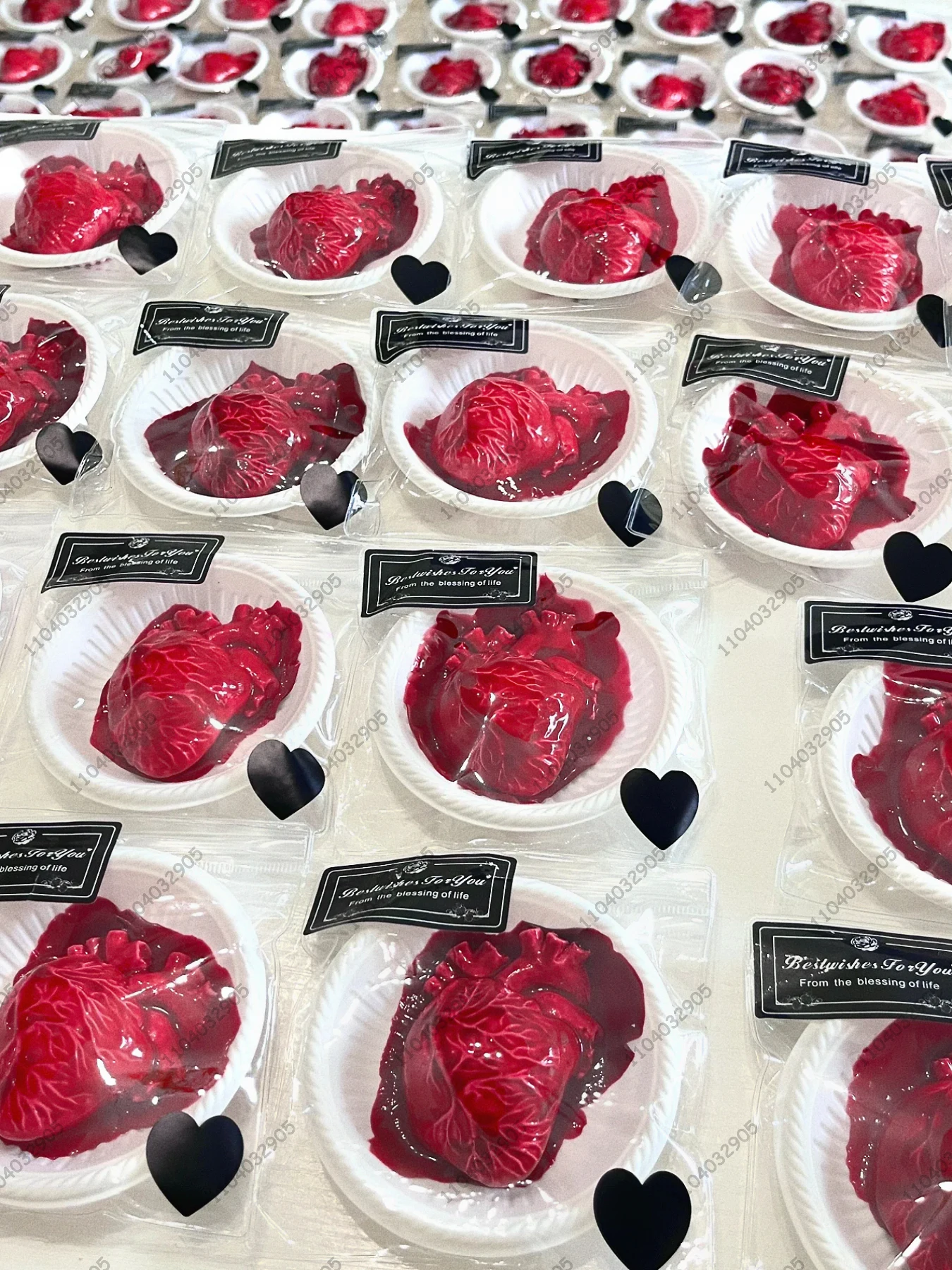 Gros coeur Taba orgue Squishy stimulé coeur humain Squishy Mochi jouet presser jouet main Relax jouet cadeau