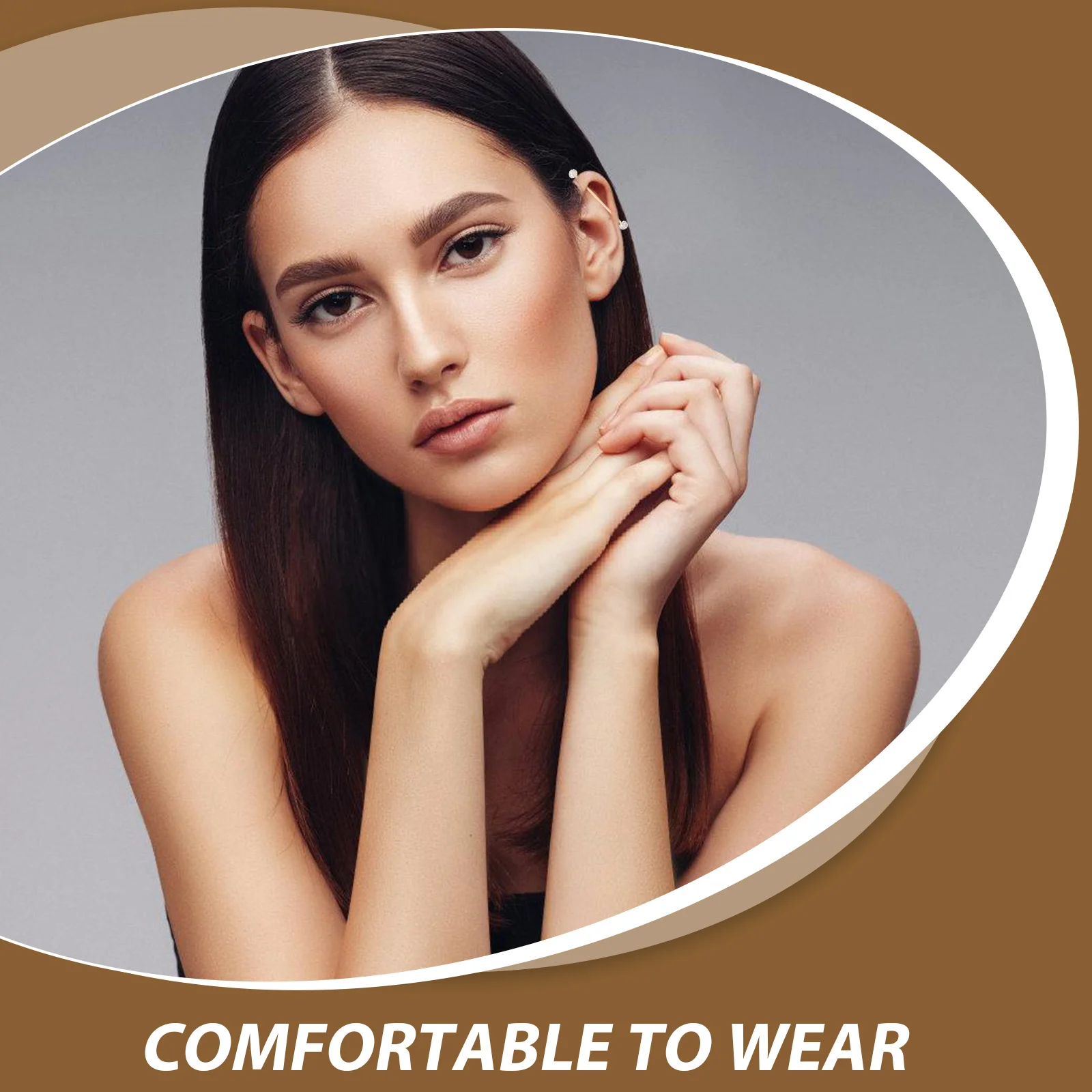 

8Pcs Ear Studs Industrial Arrows Screw Stainless Steel Barbell Earrings Piercing Jewelry for Women Men Ear Studs Industrial