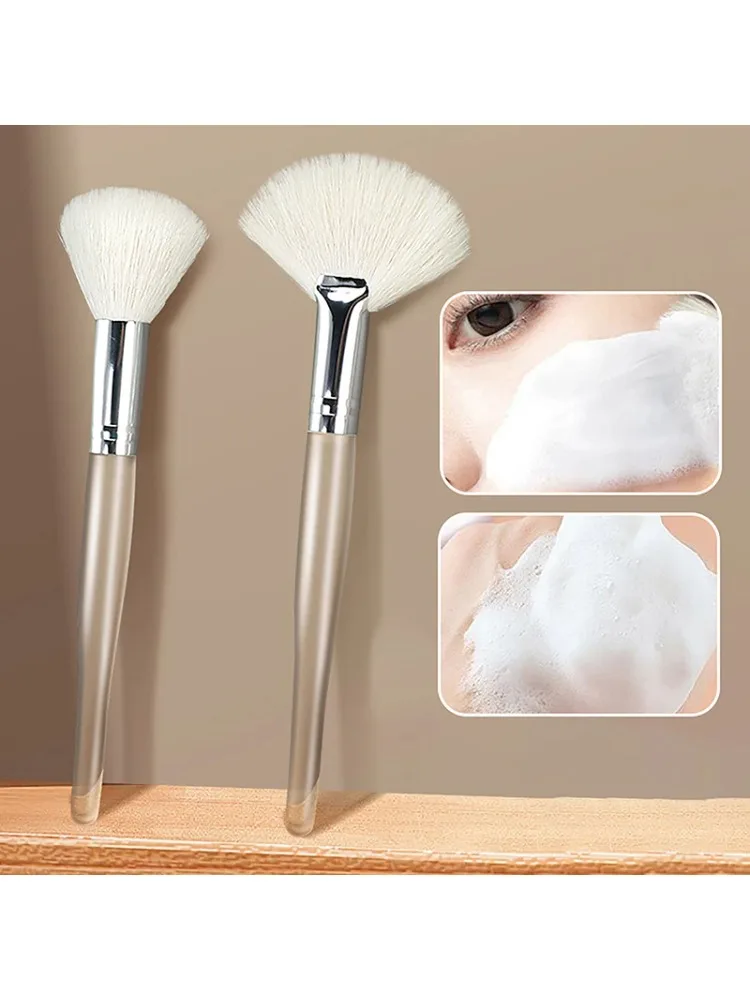 Brosse nettoyante pour le visage, cheveux doux, Massage du visage, brosse de lavage, masque Facial, Portable, soins de la peau, outil de maquillage de beauté, DIY, 1 pièce