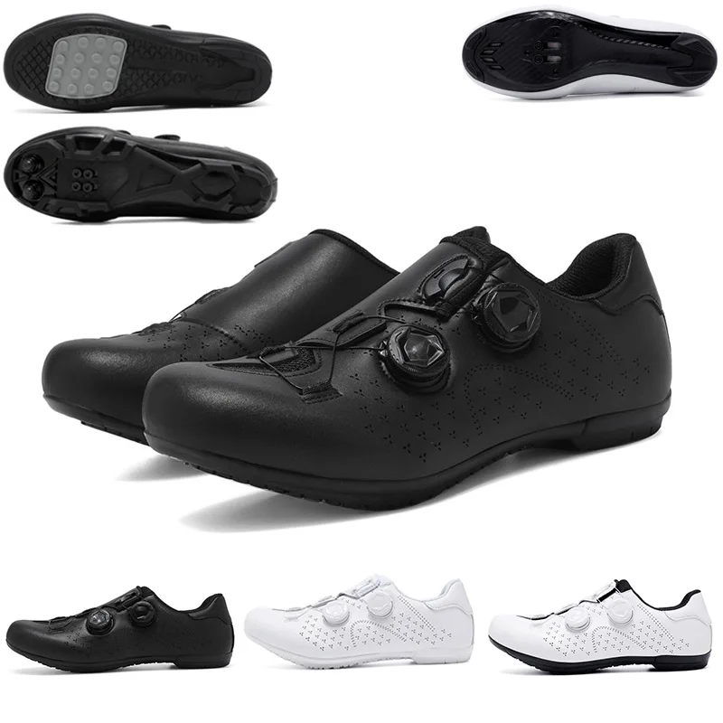 

Road Cycling Shoes Male Professional Breathable Self-Locking Cleat Non-slip Mountain Bicycle Shoe SPD Racing Sneaker Lightweight