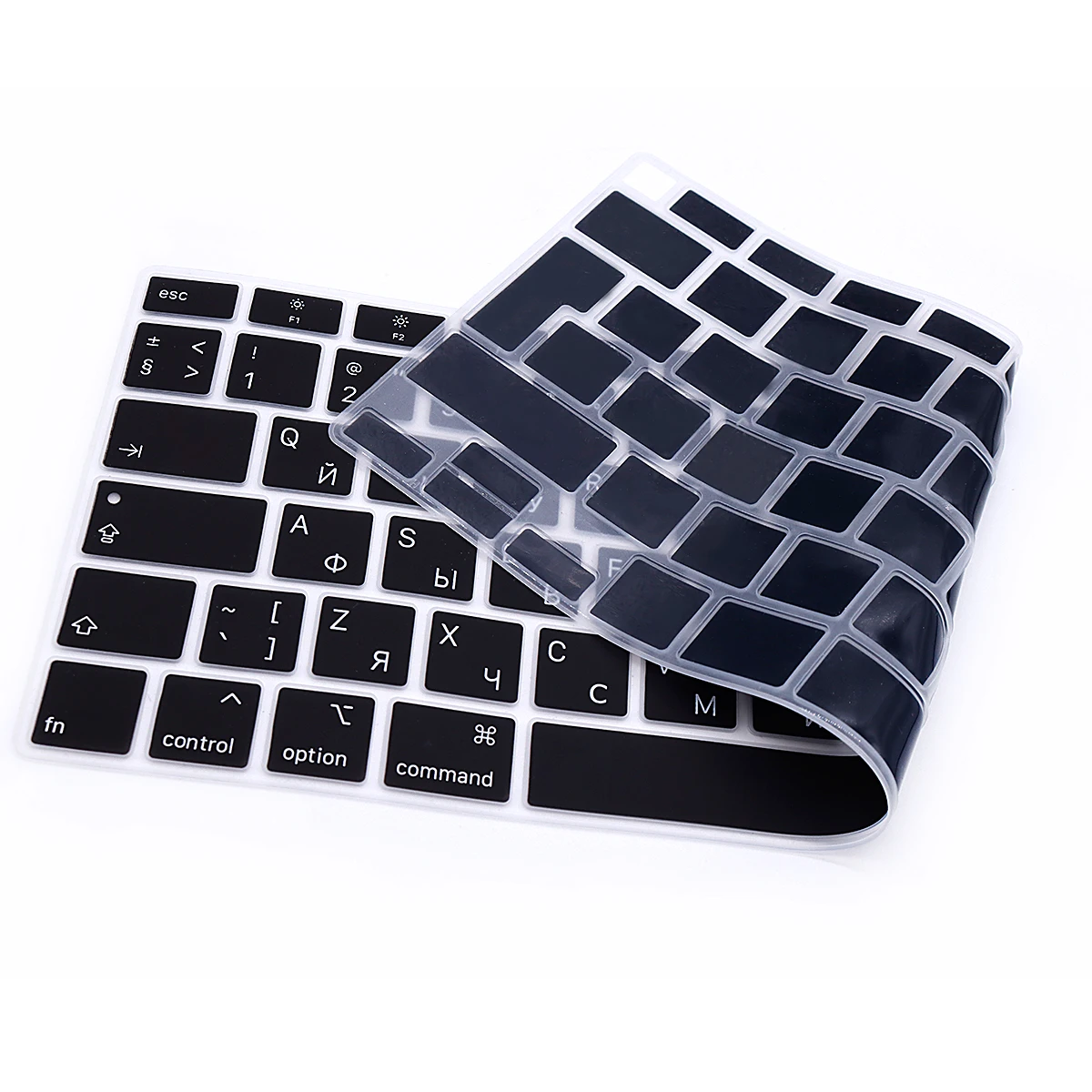 Silicone Keyboard Cover EU Layout  for MacBook Air 13 Inch 2020 with Touch ID MODLE A2179 A2337 M1 ChipKeyboard Protector Skin