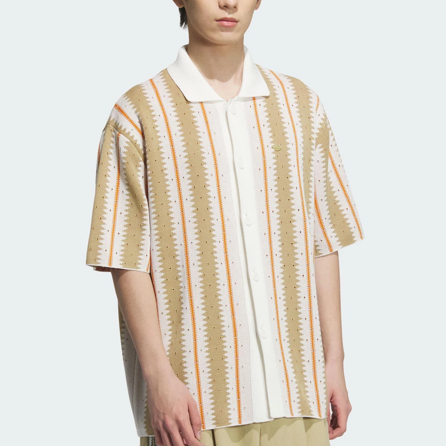 

Adidas Genuine Originals Men's Loose Fashion Outdoor Sport Shirt KE5834