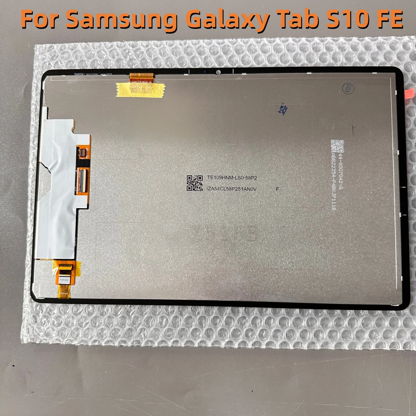 samsung-galaxy-tab-s10-fe-sm-x520用lcdディスプレイ画面タッチパネルデジタイザー（sm-x520-x520-x526用）