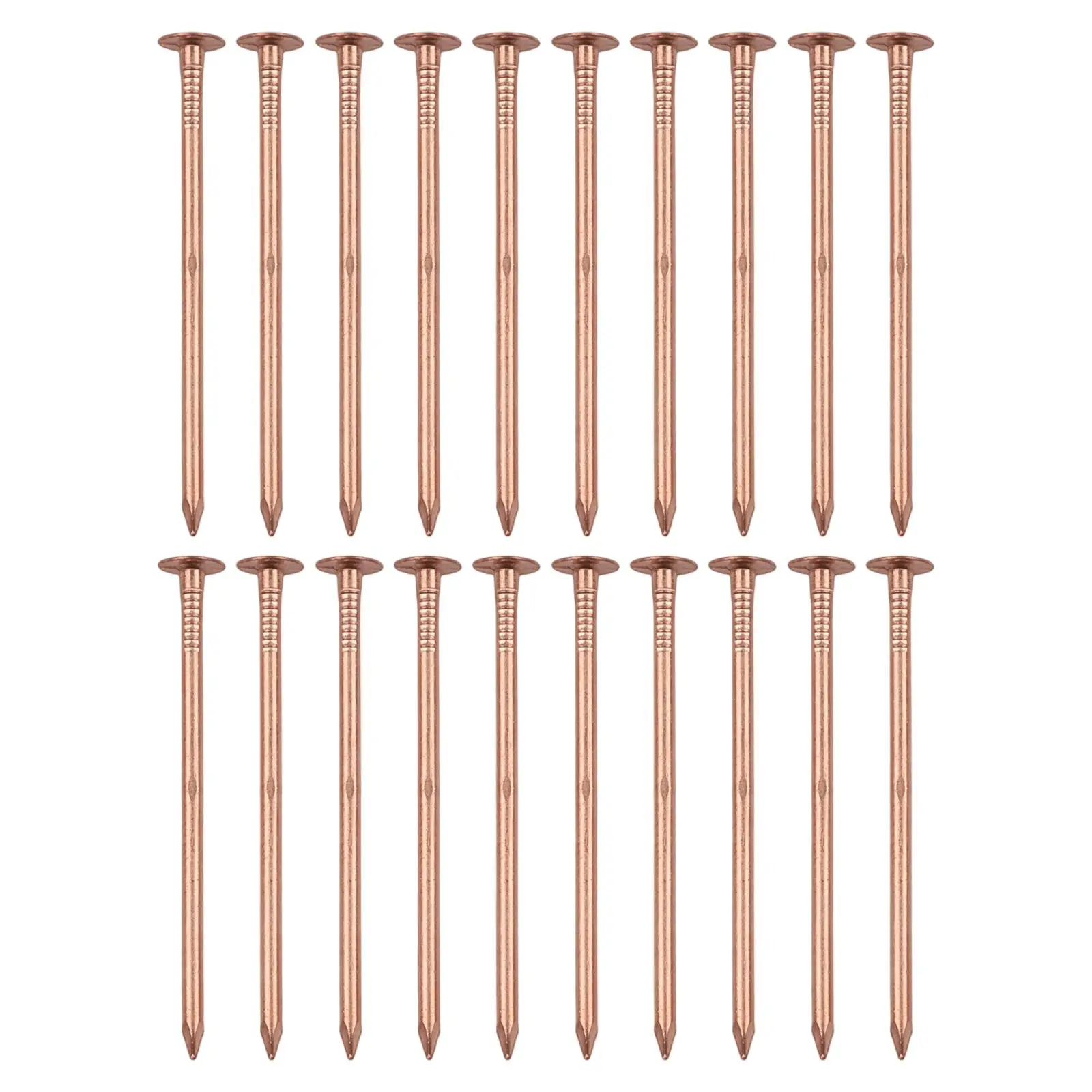 20PCS Copper Nails for Tree Stump Identification Efficient Root Damage Easy Installation for Stump Removal Projects