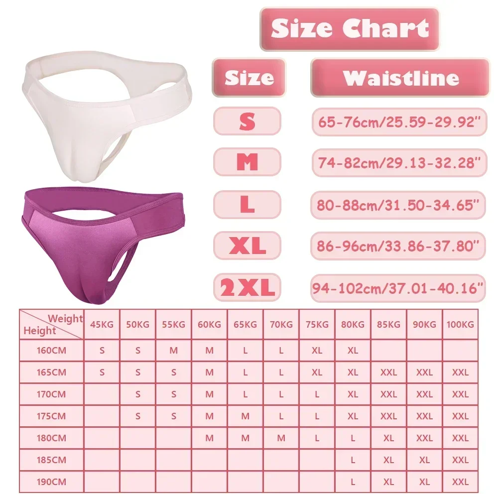 1-3pcs Men Sissy Crossdresser Camel Toe Panties Transgender Hiding Gaff Thongs Transvestite Shemale Fake Vagina Briefs Underpant