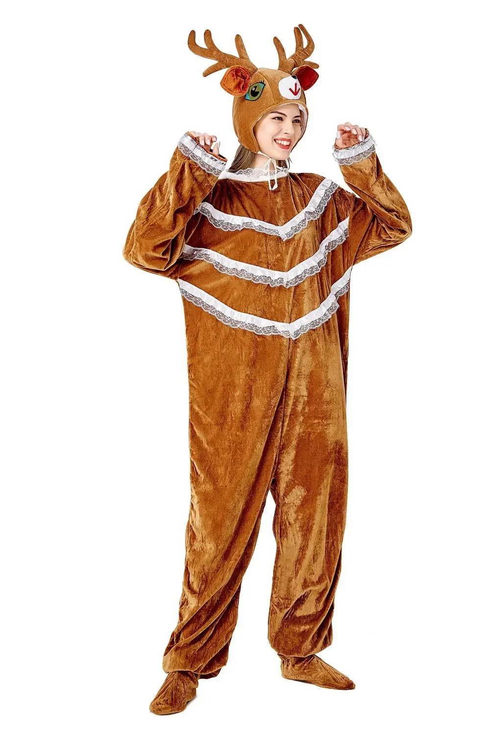 Halloween Adult Cosplay Moose Performance Costume