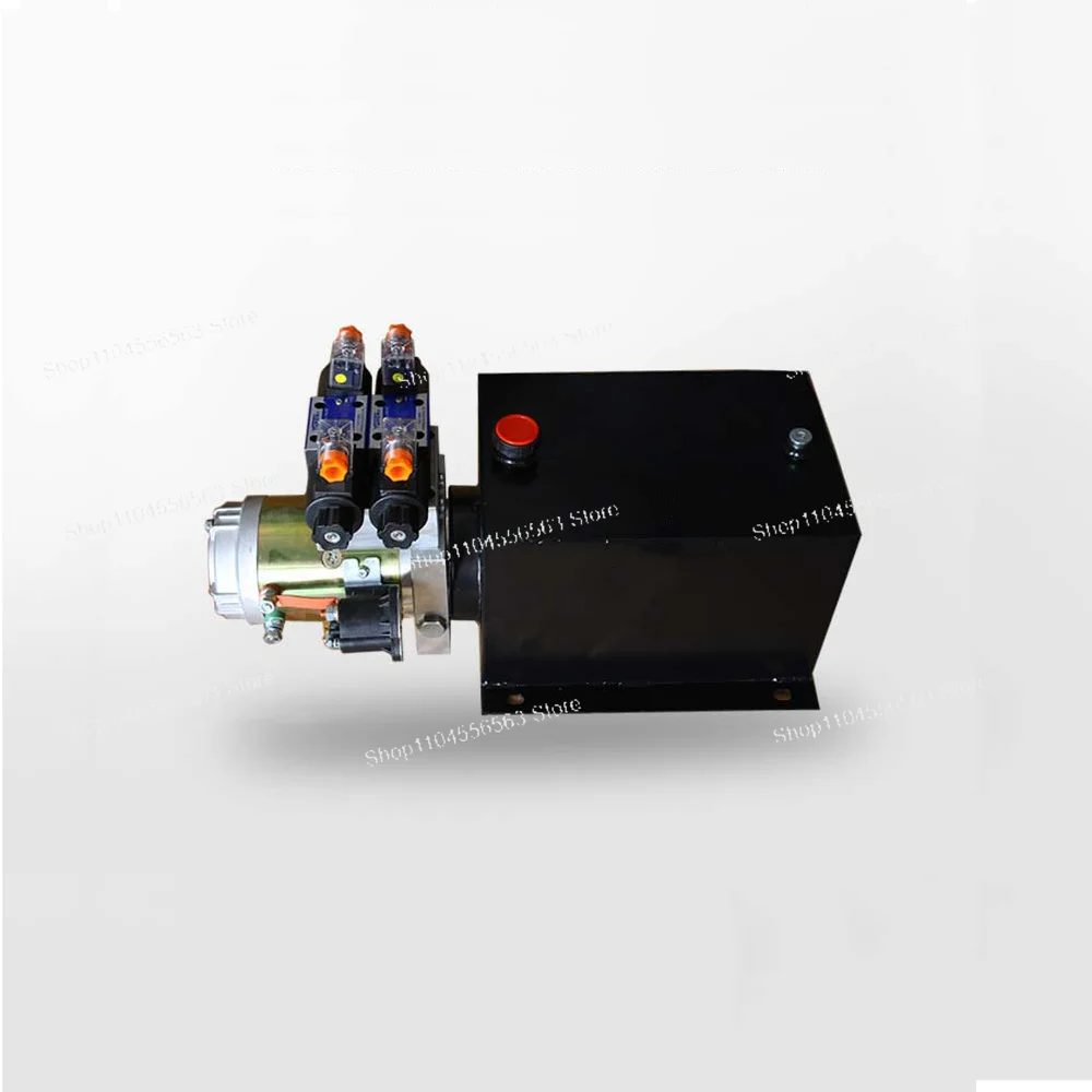 12-72V Hydraulic Power Unit Assembly | Single/Double-Acting Pump Station for Electric Lift Platform