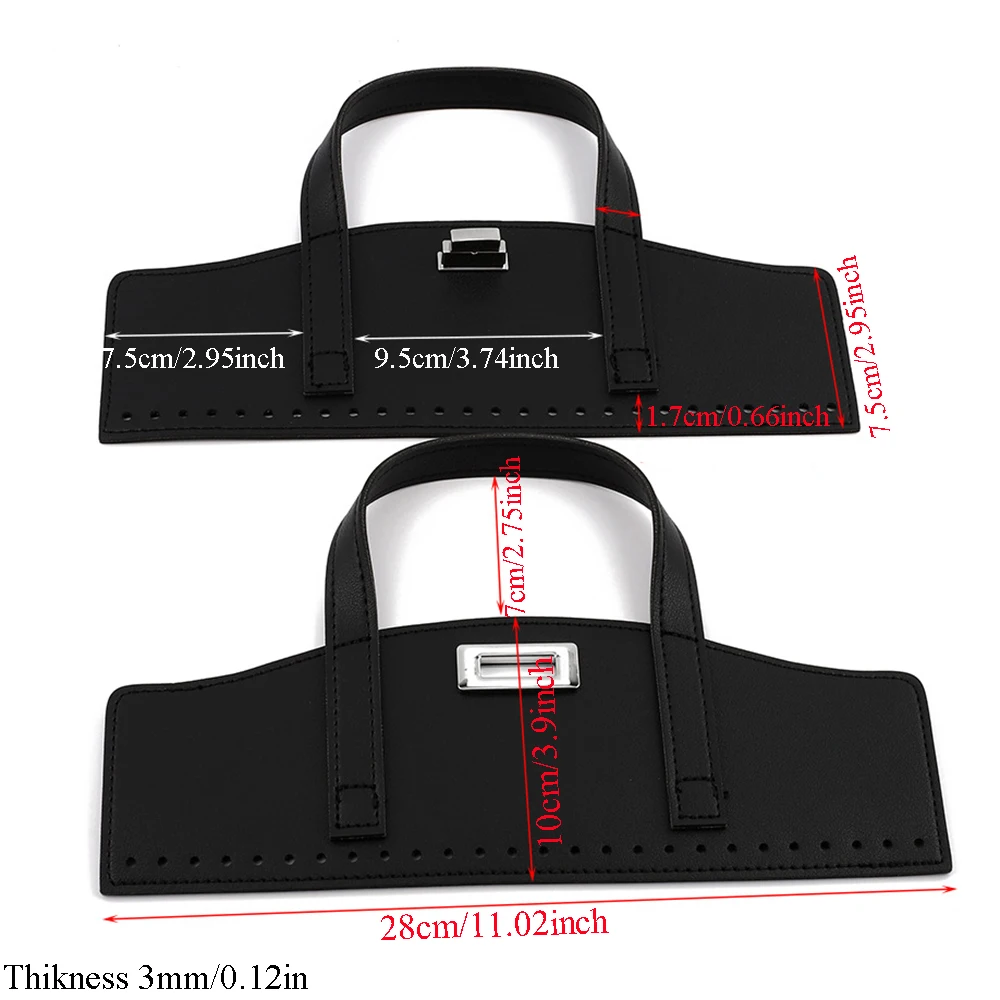 2pcs/set Complete Vintage Bag Handles DIY Replacement Handbag For Tote Handles Purse Bags Bag Straps Women Bag Accessories