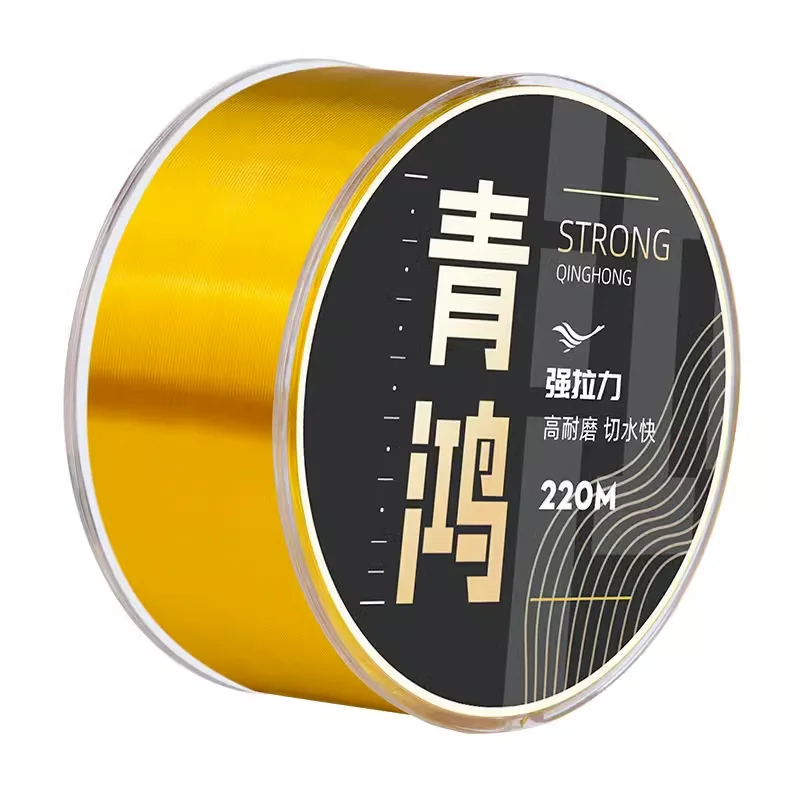 

220M Super Strong Fishing Line Main Line Nylon Line Soft Wear Resistant Lure Line Anti Bending Nylon Fishing Line Carp Pesca