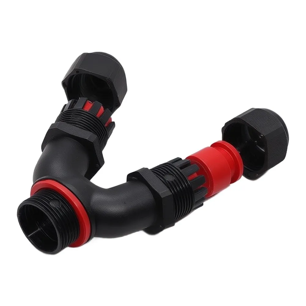 5pcs Y-Shape Waterproof Electrical Connector for Outdoor Use Compatible with 6mm to 12mm Cables IP68 Certified