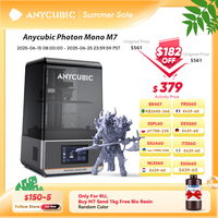 ANYCUBIC Photon Mono M7 3D Printer 14K Mono MSLA 3D Printer Speed Up to 150mm/h Printing 10'' LCD Resin Size 223*126*230mm