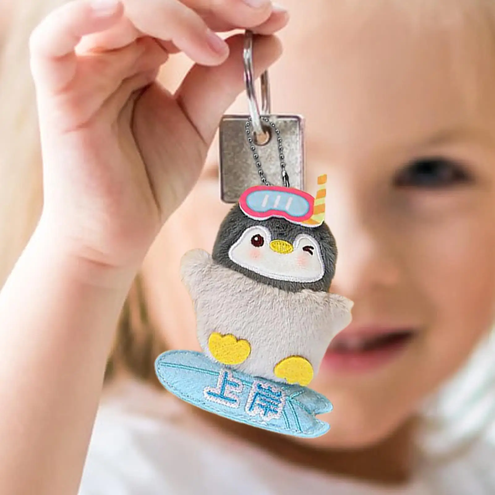 

Bag Plush Charm Animal Magnet Backpack Pendant Cute Decoration Portable Keychain Charm For Kids Adults Home Schoolbag Purse