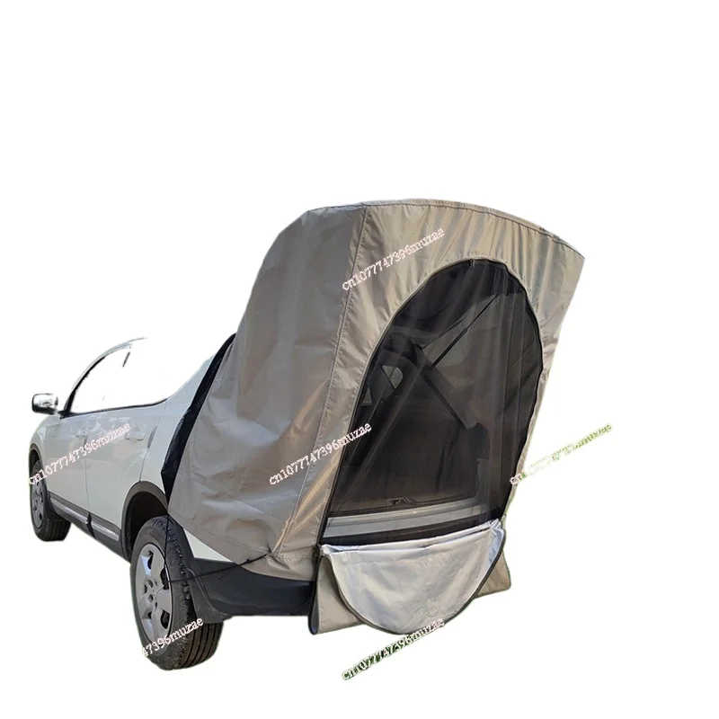 Car SUV self-driving tour Car roof Tail trunk tent Simple version Rainproof outdoor camping