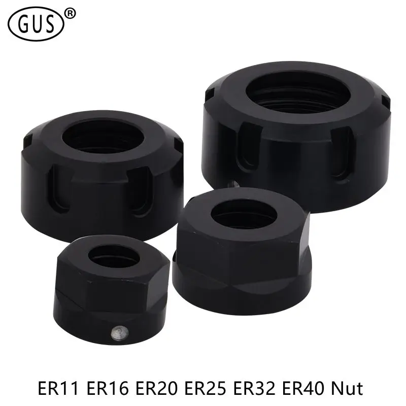 ER11 ER16 ER20 ER25 ER32 ER40 Nut A UM Hexagonal Nut for CNC Engraving Machine Lathe Tool Holder ER Collet Chuck Accessories