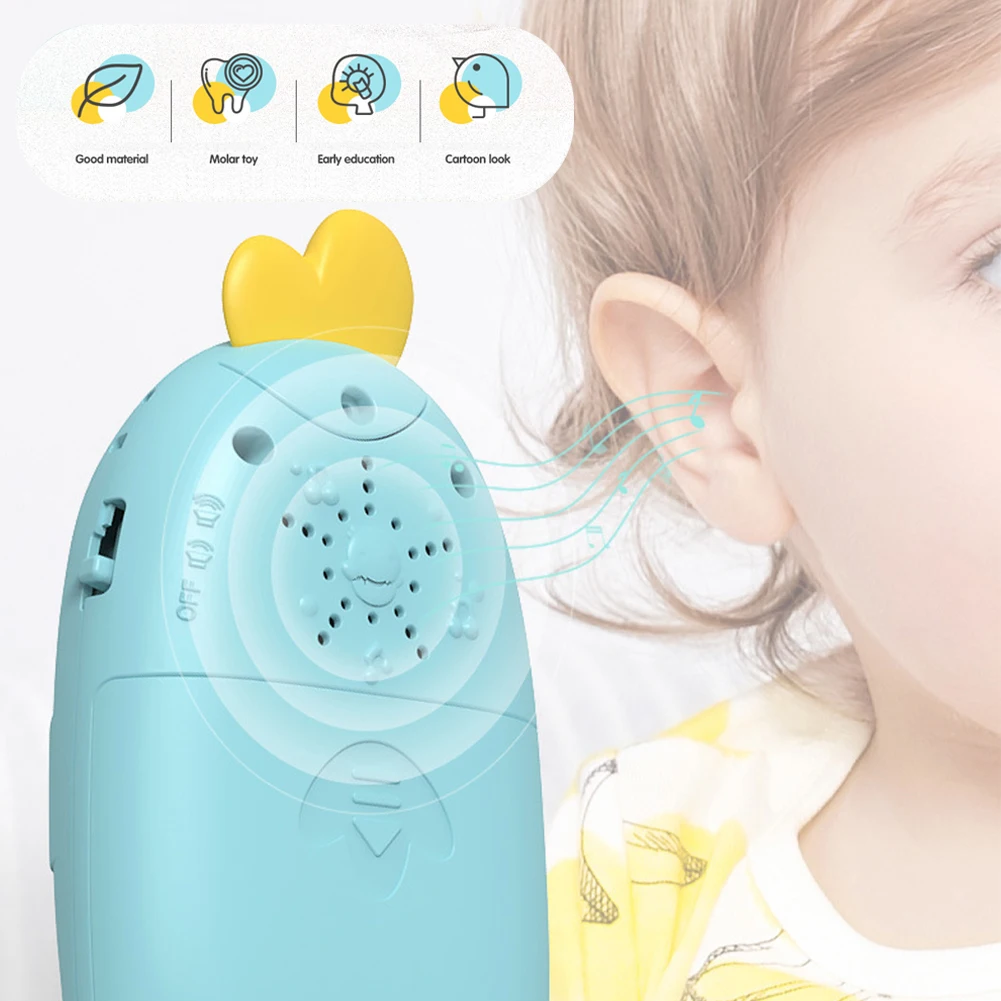 Uroczy muzyczny telefon edukacyjny dla dzieci: fascynująca, interaktywna zabawa edukacyjna, idealny prezent dla dzieci, imitacja telefonu.