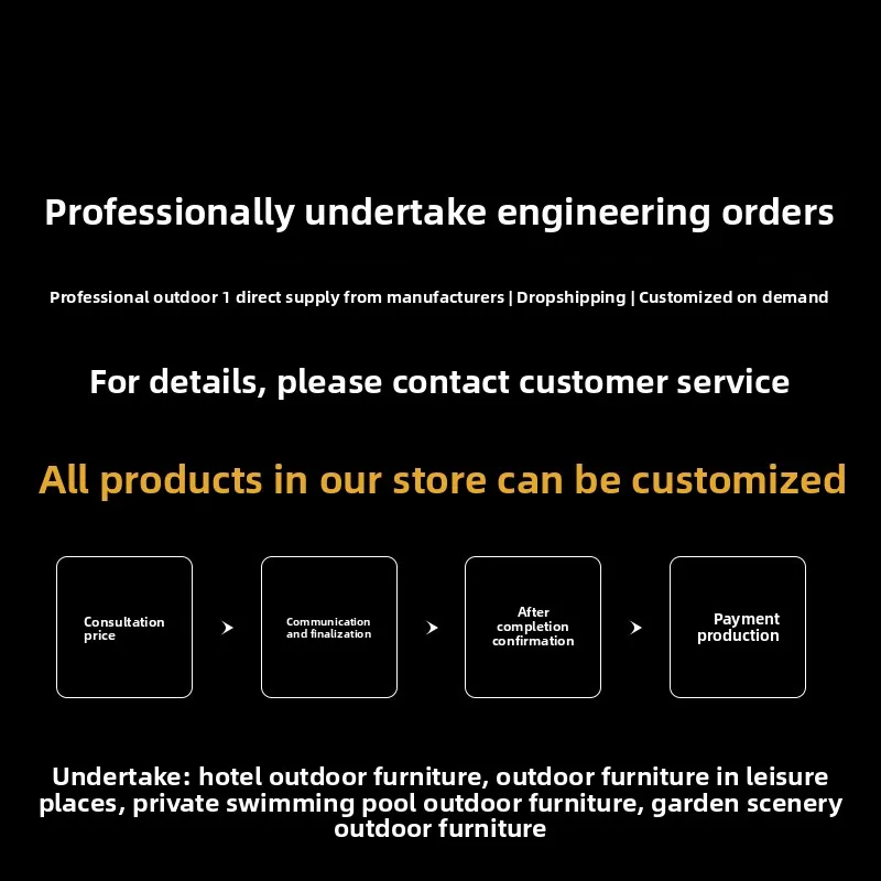 في الهواء الطلق البلاستيك طاولات خشبية الحليب الشاي متجر كراسي خارجية فناء مع مظلة شرفة المضادة للتآكل كرسي الاستجمام مقاوم للماء #5