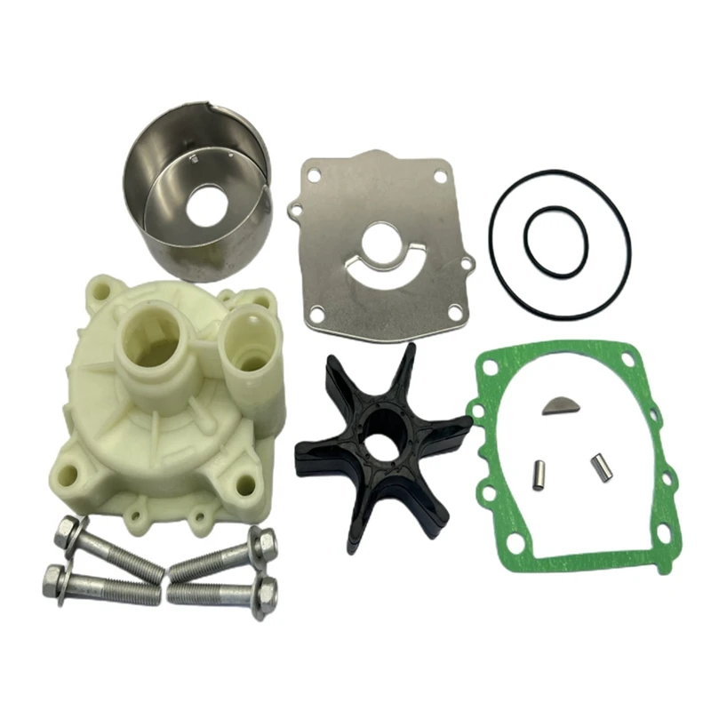 Water Pump Impeller Kit With Housing 6G5-W0078-A1 6G5-W0078-01-00 For Yamaha 2-Stroke 150 175 200 225 HP Outboard