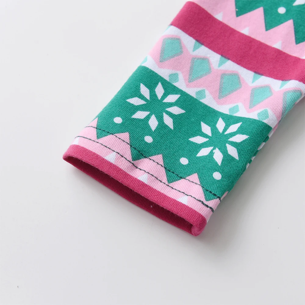 DXTON الأطفال هدية السنة الجديدة ندفة الثلج الكرتون عيد الميلاد الفتيات الملابس الشتوية مستقيم يونيكورن شريط الاطفال الفتيات فساتين عيد الميلاد