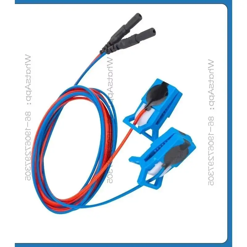 898SSS Tin ear clip electrode EEG disc-shaped electrical  wire EEG ear electrical acquisition conductive paste