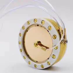 Isolated backplates 34mm microphone capsule for U87 AI large golden plating diaphragm