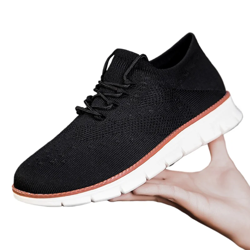 

Sports Men's Running Shoes Summer New Classic Breathable Casual Run Breathable Mesh Shock-absorbing Black Tennis Zoom Sneakers