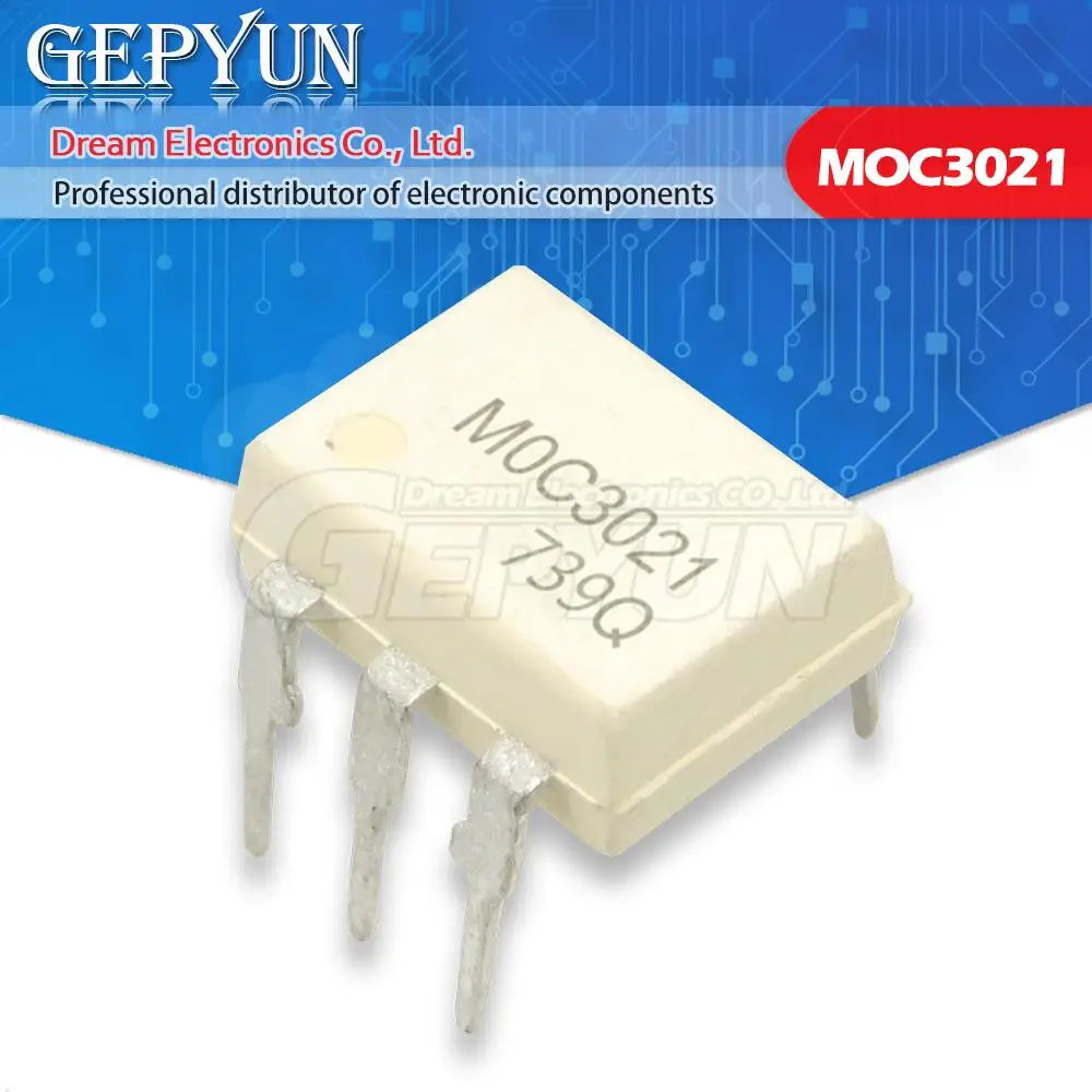 10PCS MOC3021 DIP6 DIP 3021 DIP-6 new and IC