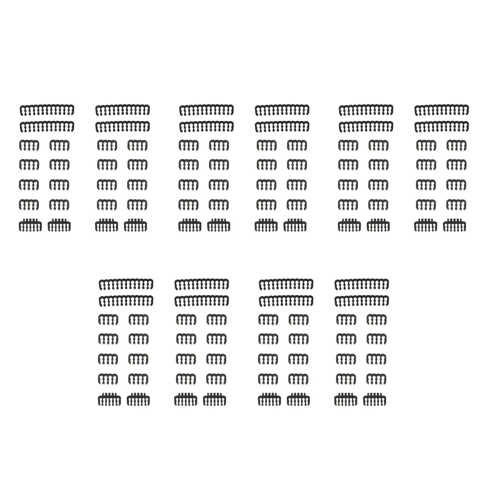 

5pcs 5 PCS Computer Case Water Cooling Cable Organizer Clips Comb Cord Organizers for Appliances Ties Electronics