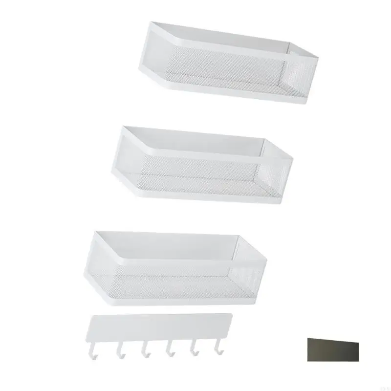 Praktische magnetische Metallhalter für kleine Gegenstände in Waschküche oder Küche B03E – Detail 4