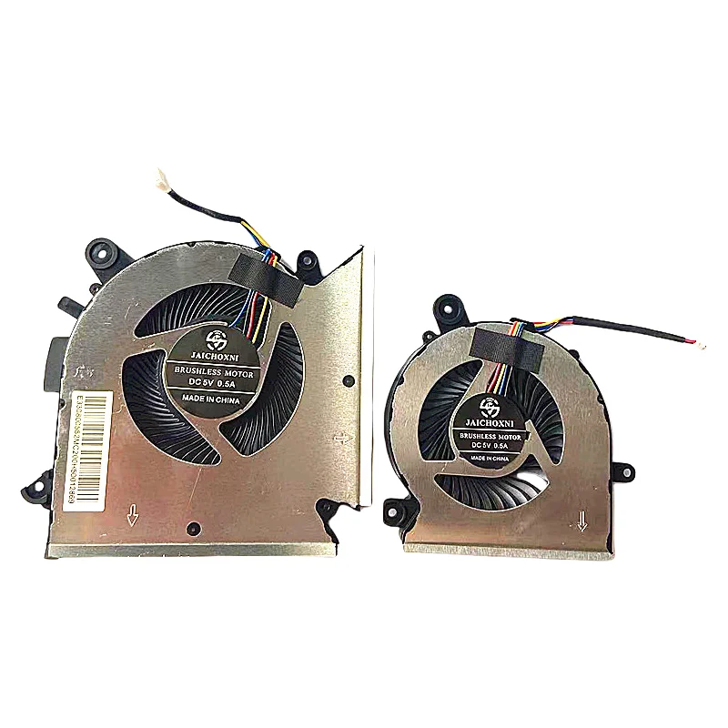 Nieuwe CPU GPU Koelventilator voor MSI GF63 MS-16R1/MS-16R3/MS-16R5 GF65 WF65 Notebook Koelventilator