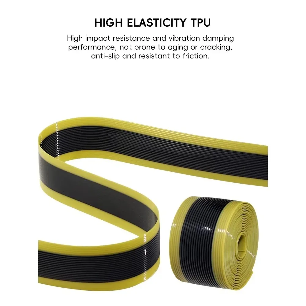 Self Adhesive Bicycle Tire Liner Anti Puncture Anti Burst TPU Protective Strip for Bicycle Inner Tube Protection Easy Install