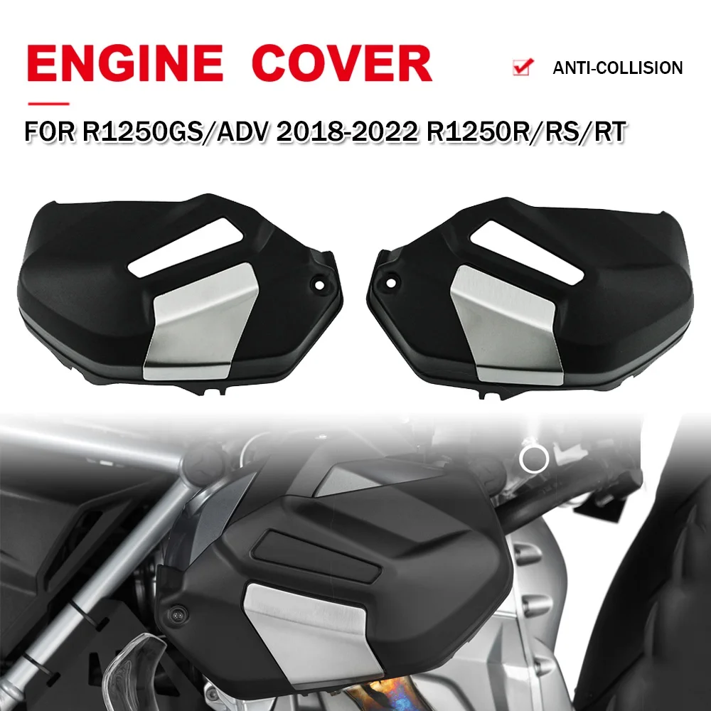 

Motorcycle Engine Guards Cylinder Head Guard Protector Cover For BMW R 1250 GS ADV R1250GS Adventure R1250R R1250RS R1250RT