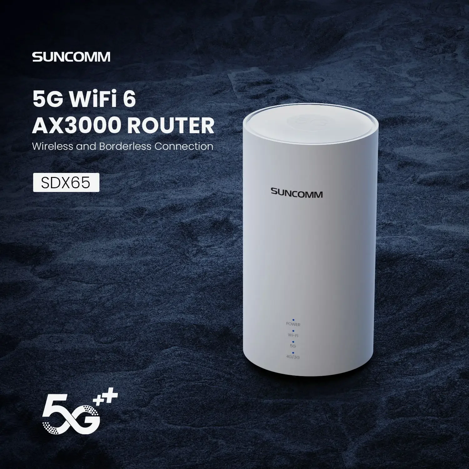 2025 SDX65 5G Sim routeur WiFi 6 DualBand X65 RJ11 Ethernet AX3000 WPS VOIP VOLTE VONR TS-9 antenne 5G routeur