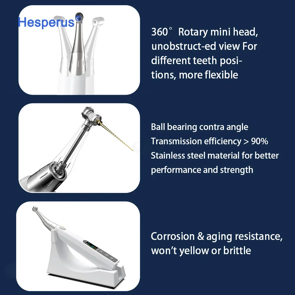 Den tal Medicine 1:1 Endo Motor Endodontic handpiece Can Connect To Apex Locator Den tal Equipments