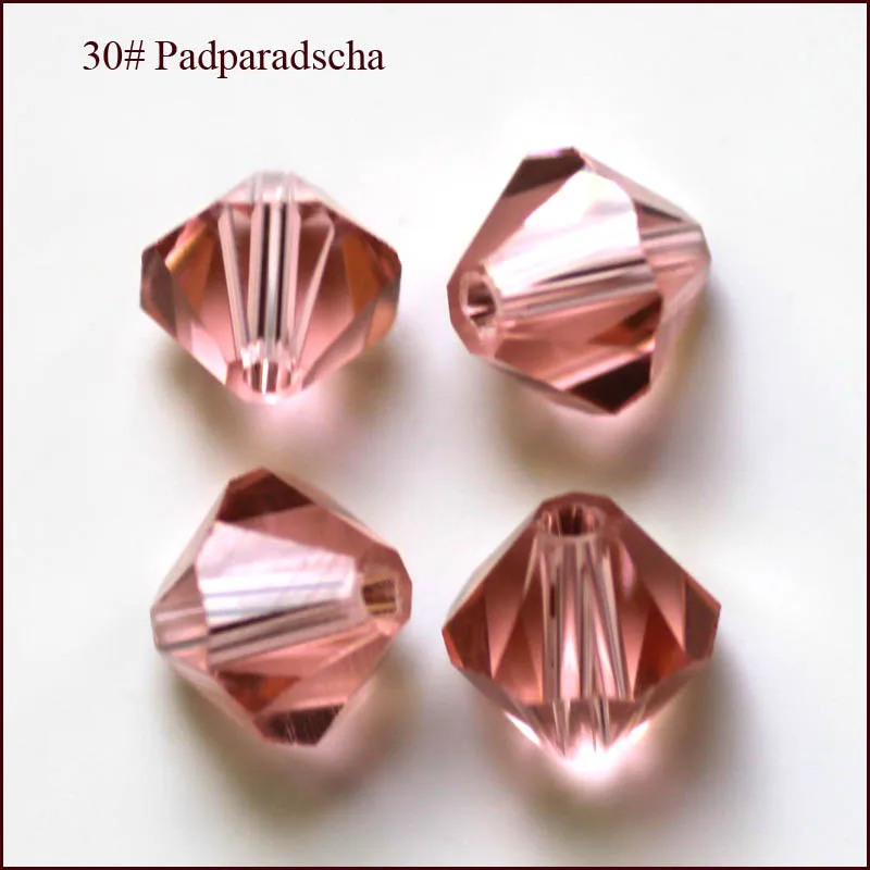 StreBelle AAA Kristall Doppelkegel Perle 5301 200 TEILE/LOS 3MM 4MM 5MM 6MM 8MM 10MM Tschechische Lose Facette Glas Perlen für DIY Schmuck Machen – Detail 32