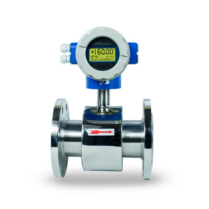 

Insertion type electromagnetic water flowmeter Food grade 316L electromagnetic milk flow meter