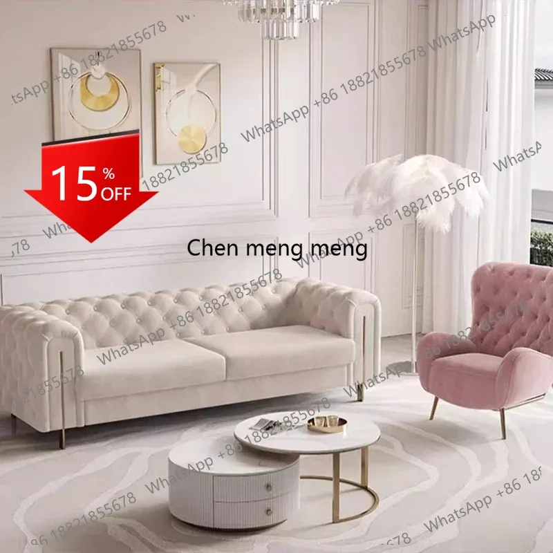 E153 Minimalist Luxury Living Room Sofa Leather Italian Nordic Modern Bedroom Sofa Lounges Designer Woonkamer Banken Trendy Furn