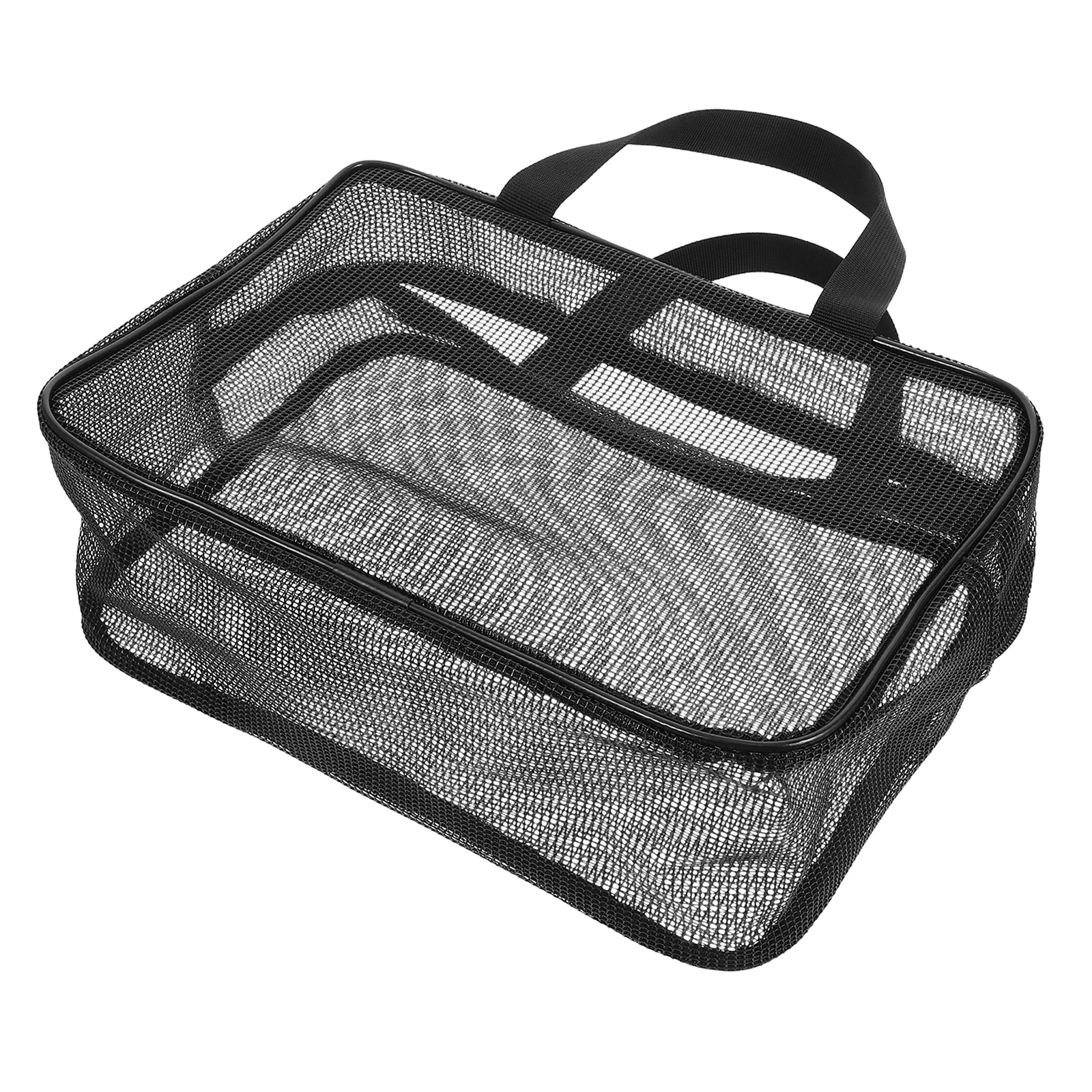 

Shower Bag Camping Toiletry Mesh Travel ganizer Bathroom Women Storage Portable Tote Gym College Dorm Waterproof