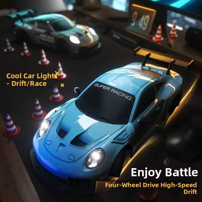 2025 جديد، إصدار محدود Rc Drift GT3 RS 911 MI SU7 1:20 Drift Racing Car، هدية سباق للأطفال مع جهاز تحكم عن بعد عالي السرعة