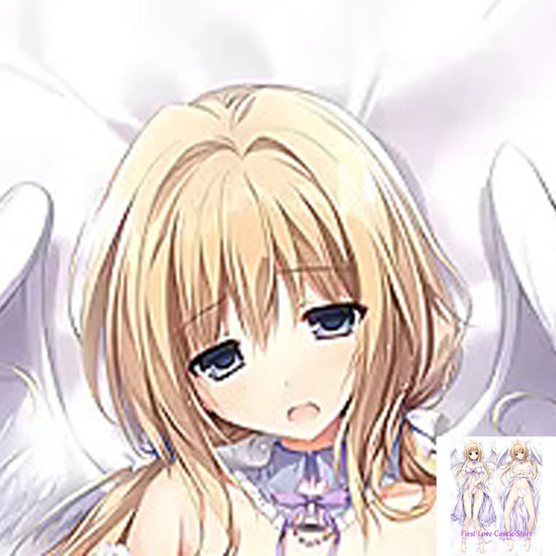 

angel Dakimakura Pillow Case Kawaii Japanese Anime Girl Body Pillow Cover Otaku Waifu Hugging Throw Cushion Covers