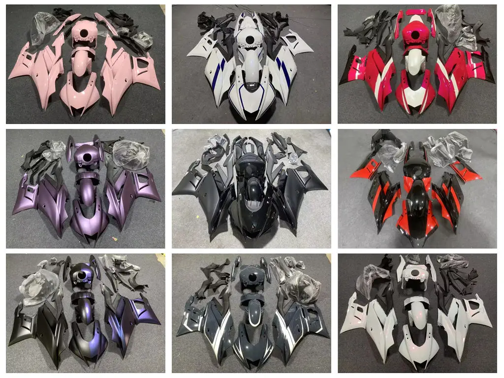 4 new Gift ABS fairing kit Suitable for yamaha R3 R25 2015, 2016, 2017, 2018 car accessories can be customized
