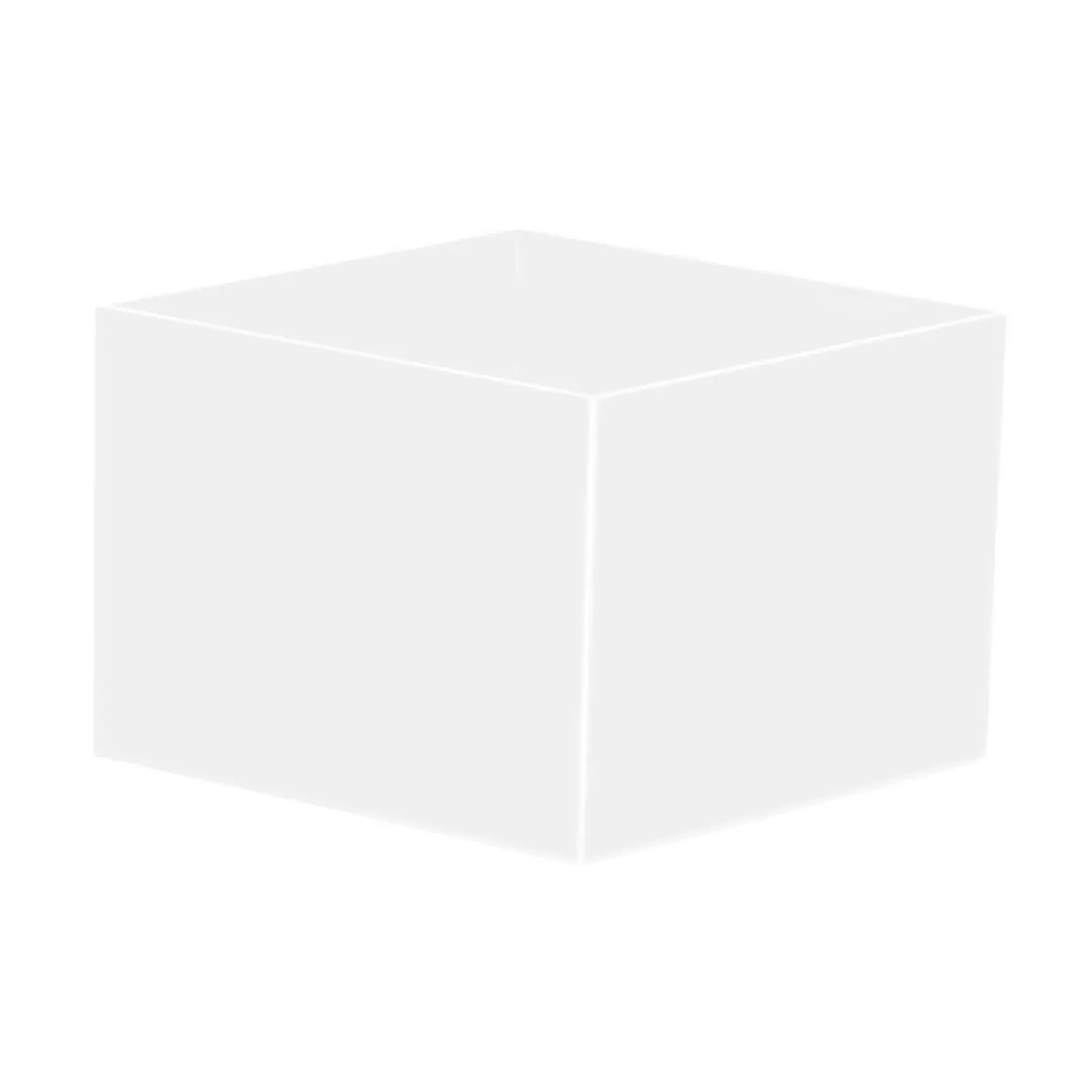 

Акриловая коробка-куб с полым дном, полка для демонстрации фигурок, прозрачная 5-сторонняя полка для ювелирных изделий, коллекционных вечеринок, косметики