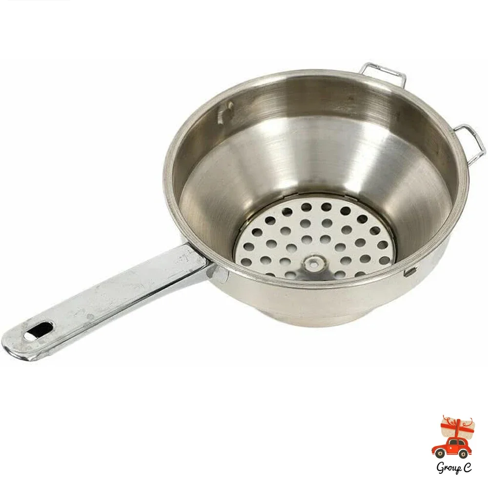 مطحنة تمرير من الفولاذ المقاوم للصدأ مع 3 أقراص طحن آلة تمرير المطبخ، تمرير غربال لتمرير الفاكهة والخضروات