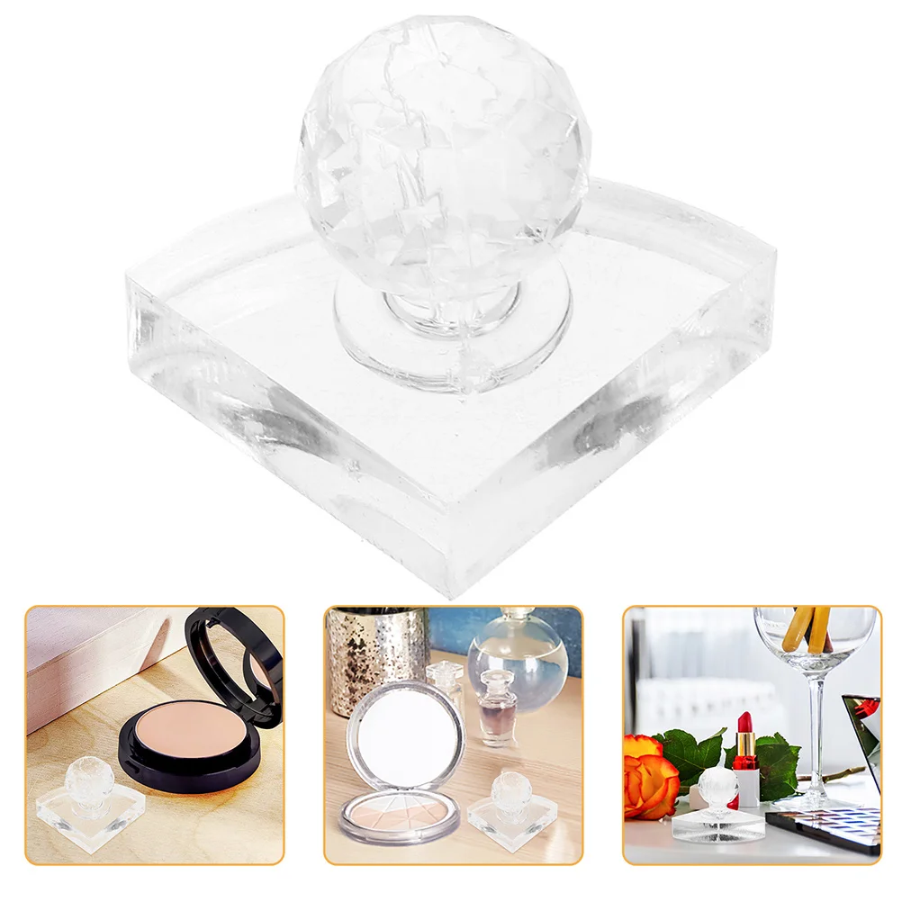 

2Pcs Pressed Powder Stamper Versatile Makeup Repair Tool for Eyeshadow Blush Contour Depotting Custom Palette Creation Gadget