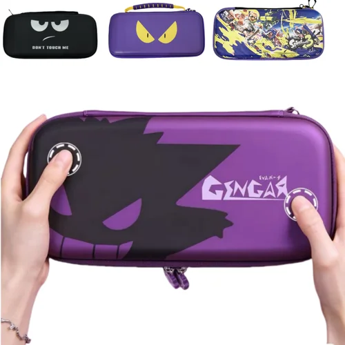 Nueva bolsa impermeable de PU con cremallera para consola Nintendo Switch, funda protectora de almacenamiento para transporte manual para Nintendo Switch Oled