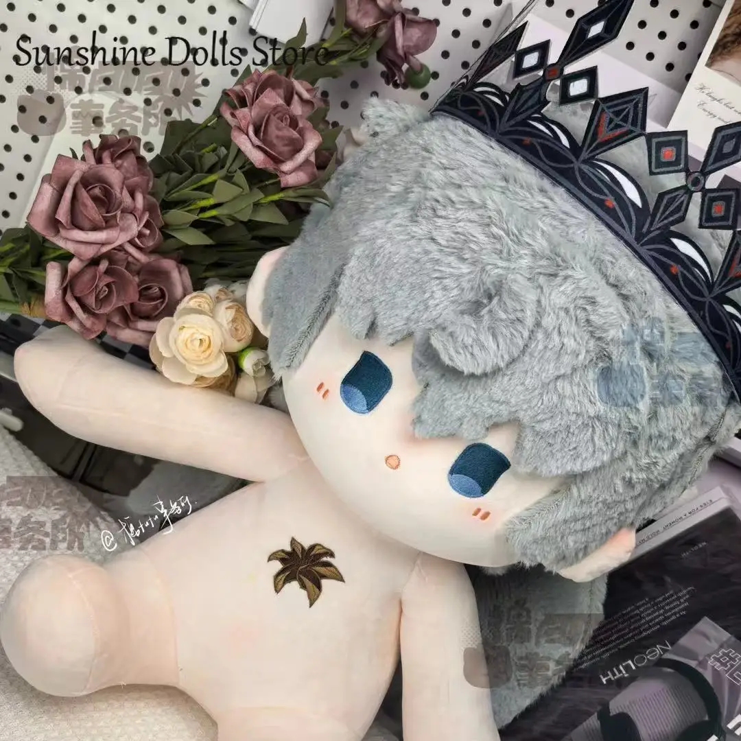 

40cm Ancient Style Xavier Anime Love and Deepspace Figure Sitting Posture Plush Cotton Doll Toys Dress Up Plushie Pillow Gift