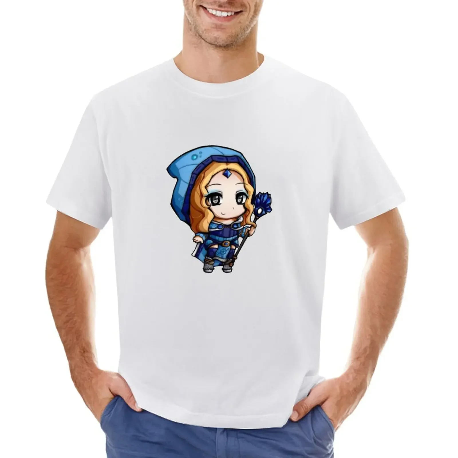 Crystal Maiden - DotA2 T-shirt sublime oversizeds mens t shirt graphic