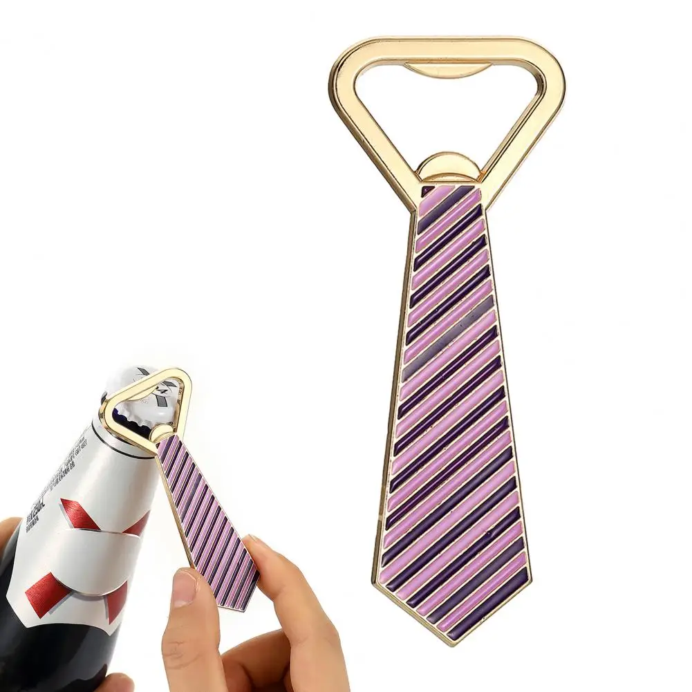 

Tie Shape Bottle Opener Alloy Beer Wine Cap Opener & Fridge Magnet Decorative Opener Wine Novelty Bar Accessories