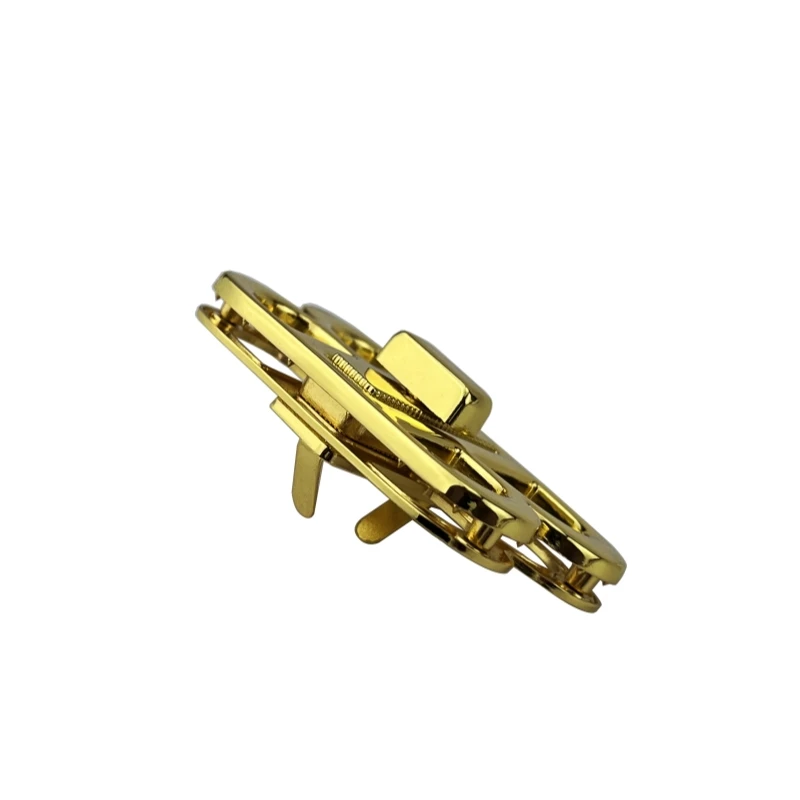 B-Shaped Turn Twist Locks for Lady\'s Handbags Lock DIY Repair Bag Parts Hardware Accessories Die-casting Zinc Alloy