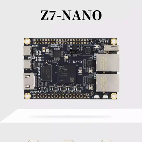 Z7-Nano FPGA Development Board - XILINX ZYNQ 7000 (7010/7020) Core, PYNQ Support & Dual Ethernet Ports for Industrial IoT